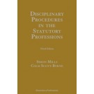 Disciplinary Procedures in the Statutory Professions, 2nd Edition