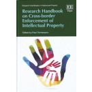 Research Handbook on Cross-Border Enforcement of Intellectual Property