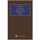 Civil Court Service 2023 (The Brown Book)