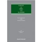 Gatley on Libel and Slander, 13th Edition (1st Supplement only)