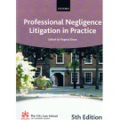 Bar Manual: Professional Negligence Litigation in Practice  5th Edition