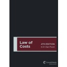 Law of Costs, 4th Edition