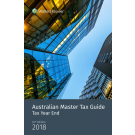 Australian Master Tax Guide: Tax Year End Edition (63rd Edition)