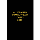 Australian Company Law Cases 2019