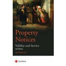 Property Notices: Validity and Service, 3rd Edition