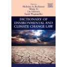 Dictionary Of Environmental And Climate Change Law