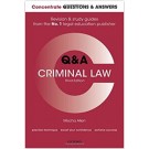 Concentrate Q&A: Criminal Law, 3rd Edition