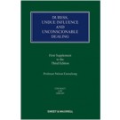 Duress, Undue Influence and Unconscionable Dealing, 3rd Edition (1st Supplement only)