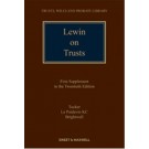 Lewin on Trusts, 20th Edition (1st Supplement only)