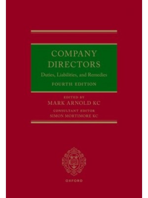 Minority Shareholders: Law, Practice, and Procedure, 7th Edition