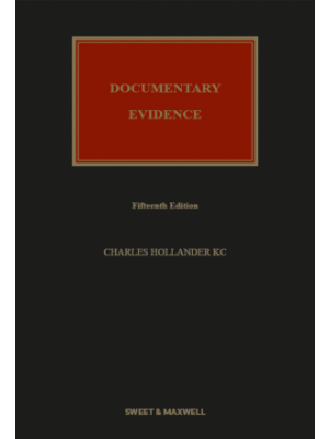Documentary Evidence, 15th Edition