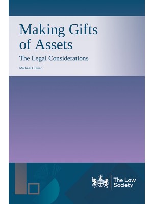 Making Gifts of Assets The Legal Considerations