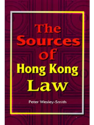 The Sources of Hong Kong Law
