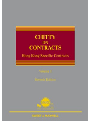 Chitty On Contracts: Hong Kong Specific Contracts (7th Edition) (Hardcopy + e-Book)